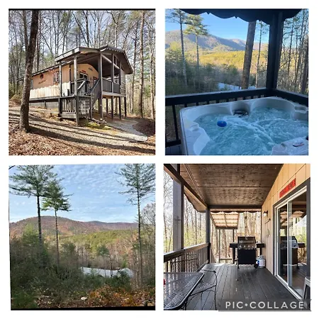Mountain-Top Cabin Get-Away With Hot Tub And A View Sautee Nacoochee Extérieur photo